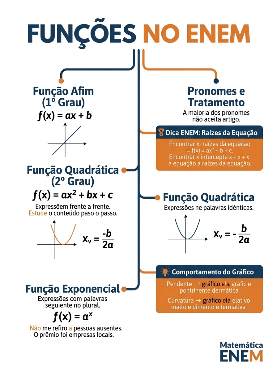 Mapa Mental Funções ENEM